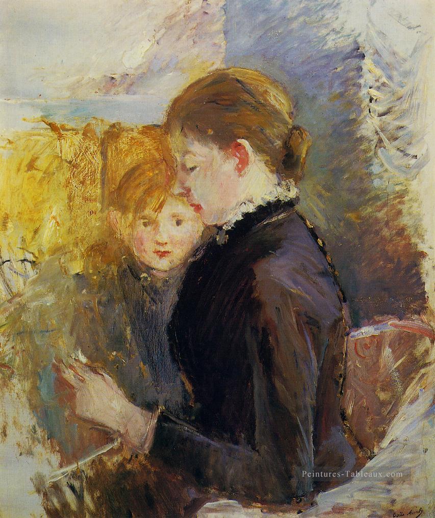 Mlle Reynolds Berthe Morisot Peintures à l'huile